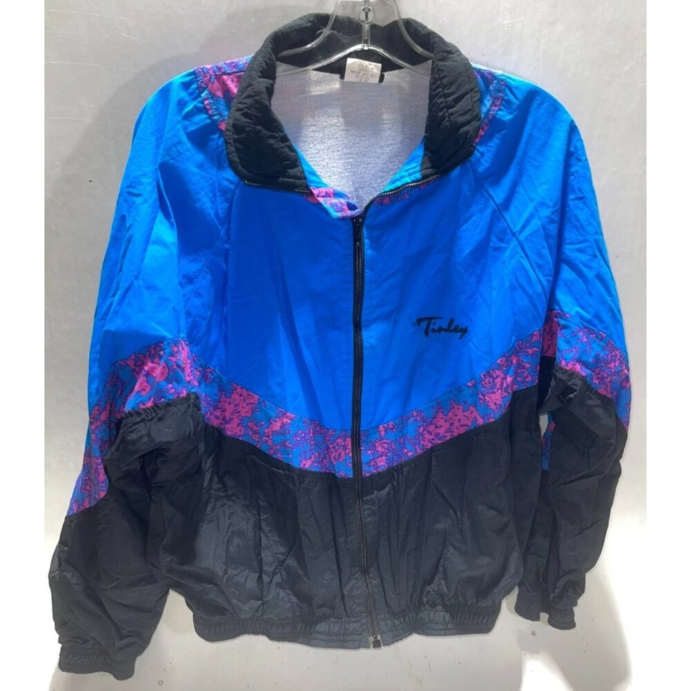 TINLEY Vintage Zip Up Windbreaker Men's Size Medium